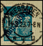 4513 10 M., Aufdrucktype II Kopfstehend, Tadelloses Briefstück, Kurzbefund Weinbuch BPP, Mi. 140,-, Katalog: 10IIaK BS - Other & Unclassified