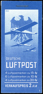 4597 Flugpost 1931, Markenheftchen Mit Ordnungsnummer 3, Tadellos Postfrisch, Mi. 1.100.-, Katalog: MH20.1 ** - Booklets