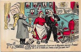 CPA FLEURY La Semaine Politique Satirique 1906 Non Circulé Marianne Maçonnique Fallières - Philosophie & Pensées