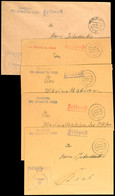 5625 1939, 5 Feldpost-Dienstbriefe Mit Der Feldpost-Nr. 17028 = Torpedoboot "Leopard", Gute Erhaltung  BF - Autres & Non Classés