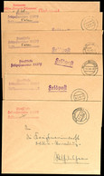 5651 1940, 6 Feldpost-Dienstbriefe Aus Dem Zeitraum 7.2.40 Bis 8.5.40 Mit Dienst-Stpl. Feldpost-Nr. 21579 = Zerstörer "Z - Autres & Non Classés