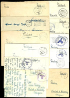 5664 1940/42, 12 Feldpost-Briefe Bzw. Karten (eine Korrespondenz) Aus Dem Zeitraum 13.3.1940 Bis 16.9.1942 Von Einem Mas - Autres & Non Classés