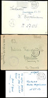 5673 1942, Feldpost-Brief Mit Inhalt Und Stummem Stpl. Vom 22.6.42 Sowie Mit Brief-Stpl. Und Absenderangabe Feldpost-Nr. - Autres & Non Classés