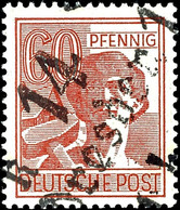 6289 DRESDEN 1k, 60 Pf. Hell, Tadellos Postfrisch, Gepr. Petzold BPP, Katalog: 179II ** - Autres & Non Classés