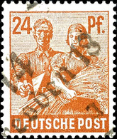 6293 DRESDEN 18, 24 Pf. Arbeiter, Tadellos Postfrisch, ARGE: 8b (Gruppe 11), Gepr. Petzold BPP, Katalog: 174II ** - Autres & Non Classés