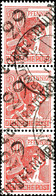 6345 TANGERHÜTTE, 30 Pfg Arbeiter, Senkr 3er-Streifen, Tadellos, Gestempelt, Gepr. Dr. Böheim BPP, Katalog: 176VIa BS - Autres & Non Classés