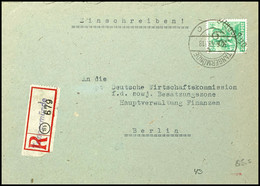 6346 TANGERMÜNDE, 84 Pf. Arbeiter Als EF A. Portogerechten Bedarfsbrief Von Tangermünde Nach Berlin, Tadellos, Kurzbefun - Autres & Non Classés