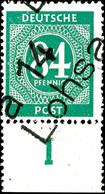 6387 LOHSA, 84 Pf. Ziffer, Tadellos Postfrisch Vom Unterrand, ARGE:60 (Gruppe 9), Gepr. Dr. Böheim BPP, Katalog: IxII ** - Autres & Non Classés