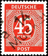 6396 MUSKAU, 45 Pf. Ziffern, Tadellos Postfrisch, ARGE: 65a, Fotobefund Dr. Böheim BPP, Katalog: IsII ** - Other & Unclassified