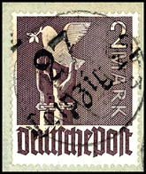 6467 LEIPZIG 22, 2 M. Taube A. Briefstück, ARGE:14c, Tadellos, Gepr. Dr. Böheim BPP, Katalog: IIbV BS - Autres & Non Classés