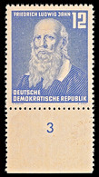 6555 Jahn Mit WZ. X, Tadellos Postfrisch, Gepr. Zierer BPP, Mi. 60.-, Katalog: 317XI ** - Autres & Non Classés