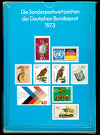 7015 1973, Jahrbuch Der Deutschen Post, Original, Geprüft Schlegel BPP, Erh. II, Katalog: JB1 ** - Autres & Non Classés