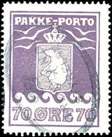 7059 1915, 1 Ö. - 3 Kr. Paketmarken, 9 Werte Komplett, Tadellos Gestempelt Mit Ovalstempel "STYRELSE", Kabinett, Mi. 800 - Autres & Non Classés