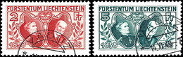 7121 Regierungsjubiläum, Tadellos, Gestempelt, Mi. 1.100.-, Katalog: 82/89 O - Liechtenstein