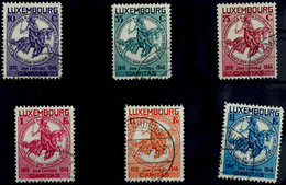 7153 1934, Caritas, Tadellos, Gestempelt, Katalog: 259/64 O - Luxembourg