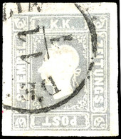 7185 1,05 Kr. Grauviolett, Zeitungsmarke, Allseits Gut Gerandet, Mit Teilstempel Von "DEBRECZIN" Tadellos, Fotobefund Fe - Autres & Non Classés