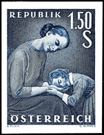 7222 1958, 1,50 S. Muttertag Ungezähnt, Tadellos Postfrisch, Fotoattest Soecknick VÖB "echt Und Einwandfrei", Katalog: 1 - Other & Unclassified