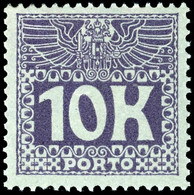 7224 1911, 5 U. 10 Kr. Ungebraucht, Mi. 400.-, Katalog: 45/46 * - Autres & Non Classés