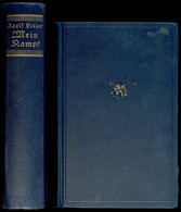 7442 Hitler, Adolf - Mein Kampf, Gebundene Ausgabe, 365.-369. Auflage Von 1938, Bildseite Lose Sonst Tadellos, Einband M - Autres & Non Classés