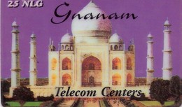 HOLANDA (PREPAGO). 25nlg. Taj Mahal (purple, Gnanam). (007) - Schede GSM, Prepagate E Ricariche