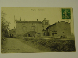 RHONE-GRIGNY-LA MAIRIE  ED POUIG - Grigny