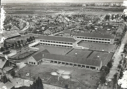 NORD - 59 - SAINT POL SUR MER - CPSM GF NB -  En Avion Au Dessus De ... Cité Des Cheminots - Saint Pol Sur Mer