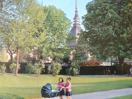 1971  ANCIENT BEAUTIFUL POSTCARD OF TURIN..."  KING ' S GARDENS  "..//..BELLISSIMA VIAGGIATA DI TORINO - Parken & Tuinen