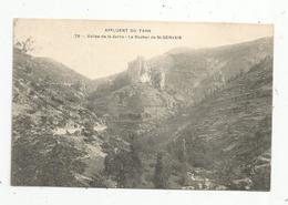 Cp, 48 , Le Rocher De SAINT GERVAIS , Vallée De La JONTE , Afflent Du TARN , Vierge - Autres & Non Classés