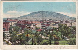 The Plaza, El Paso, Texas - USA - ( 1906 Send To Helder, Holland) - El Paso
