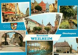 72854655 Weilheim Oberbayern Hallenbad Ortspartien Weilheim I.OB - Weilheim