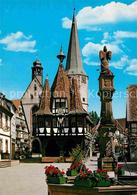 72856716 Michelstadt Marktplatz Mit Rathaus Michelstadt - Michelstadt