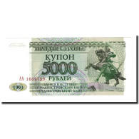 Billet, Transnistrie, 5000 Rublei, 1993, KM:24, NEUF - Moldavia