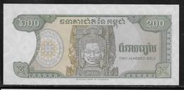 Cambodge - 200 Riels - Pick N°37 - NEUF - Kambodscha