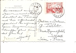 Maroc Français ( CP De 1952 De Agadir Vers La France à Voir) - Briefe U. Dokumente