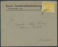 LEIPZIG 6 BRIEF, LEIPZIGER VERKEHRSANSTALT: 1909, 21/2 Pf. PHÖNIX Auf Geschäftsbrief, Feinst - Private & Lokale Post