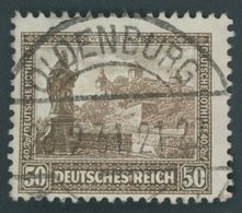 Dt. Reich 453 O, 1930, 50 Pf. Feste Marienberg, Pracht, Mi. 110.- - Usati
