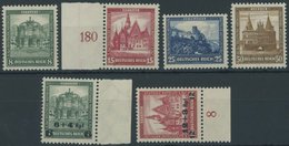 Dt. Reich 459-64 **, 1931/2, Nothilfe, 2 Prachtsätze, Mi. 298.- - Gebruikt