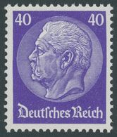 Dt. Reich 472 **, 1932, 40 Pf. Hindenburg, Postfrisch Pracht, Mi. 100.- - Used Stamps