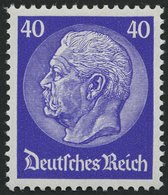 Dt. Reich 472 **, 1932, 40 Pf. Hindenburg, Pracht, Mi. 100.- - Gebruikt