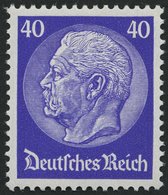 Dt. Reich 472 **, 1932, 40 Pf. Hindenburg, Pracht, Mi. 100.- - Oblitérés