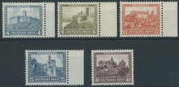 Dt. Reich 474-78 **, 1932, Nothilfe, Postfrischer Prachtsatz, Mi. 190.- - Usados