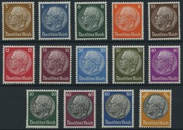 Dt. Reich 482-95 **, 1933, Hindenburg, Wz. 2, Prachtsatz, Mi. 1100.- - Sonstige & Ohne Zuordnung