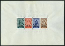 Dt. Reich Bl. 2 *, 1933, Block Nothilfe, Originalgröße, Leichte Wasserflecken An Den Blockecken, Marken Postfrisch Prach - Autres & Non Classés