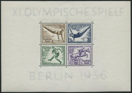 Dt. Reich Bl. 5 **, 1936, Block Olympische Spiele, Pracht, Mi. 120.- - Andere & Zonder Classificatie