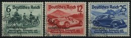 Dt. Reich 695-97 O, 1939, Nürburgring-Rennen, Prachtsatz, Mi. 100.- - Autres & Non Classés