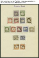 SAMMLUNGEN O, 1872-1922, Saubere Gestempelte Sammlung Dt. Reich Mit Vielen Guten Werten, In Den Hauptnummern Wohl Komple - Usati