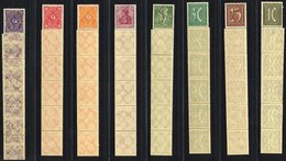 LOTS **, 28 Verschiedene Elferstreifen Aus Mi.Nr. 159-272, Meist Pracht, Mi. 680.- - Used Stamps