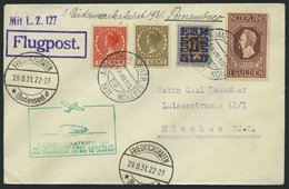 ZULEITUNGSPOST 124 BRIEF, Niederlande: 1931, 1. Südamerikafahrt, Bis Rio De Janeireo, Prachtbrief - Zeppelins