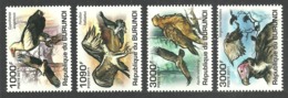 BURUNDI 2011 BIRDS RAPTORS VULTURE EAGLE SET MNH - Autres & Non Classés