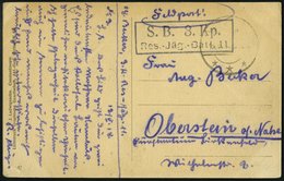 DP TÜRKEI 1918 Feldpoststation RAJAK Auf Feldpost-Ansichtskarte Der 3.Komp.Res.Jäg.Batt 11, Pracht - Turquie (bureaux)